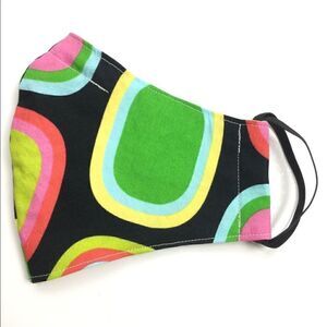 2/$15 - Black Mask, Rectangular Colors, Black Face Mask, Filti Filter‎